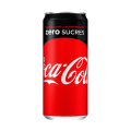 Coca Cole Zero 33cl  + 1,80€ 